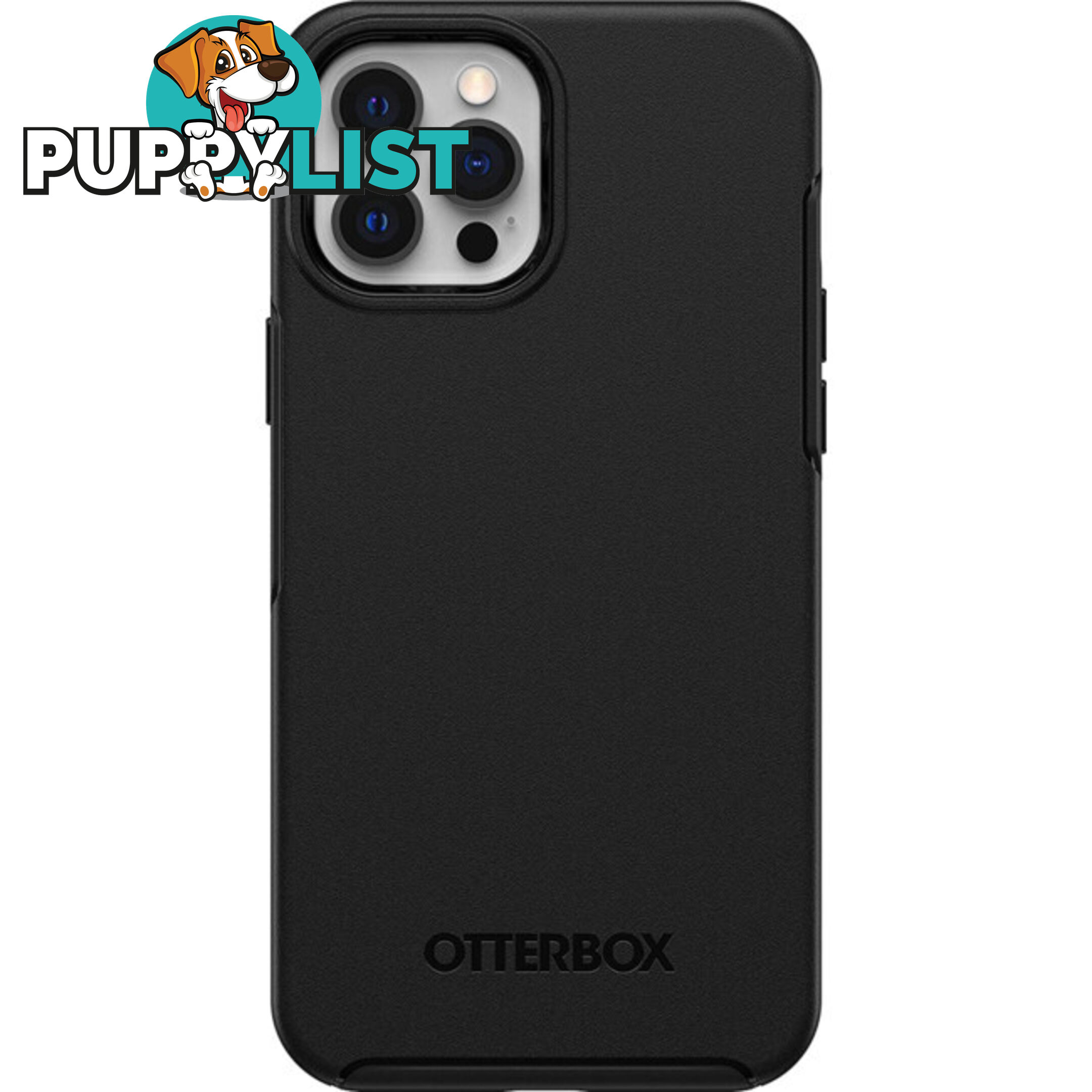 IPH12PMSB IPHONE 12 PRO MAX CASE BLACK SYMMETRY SERIES