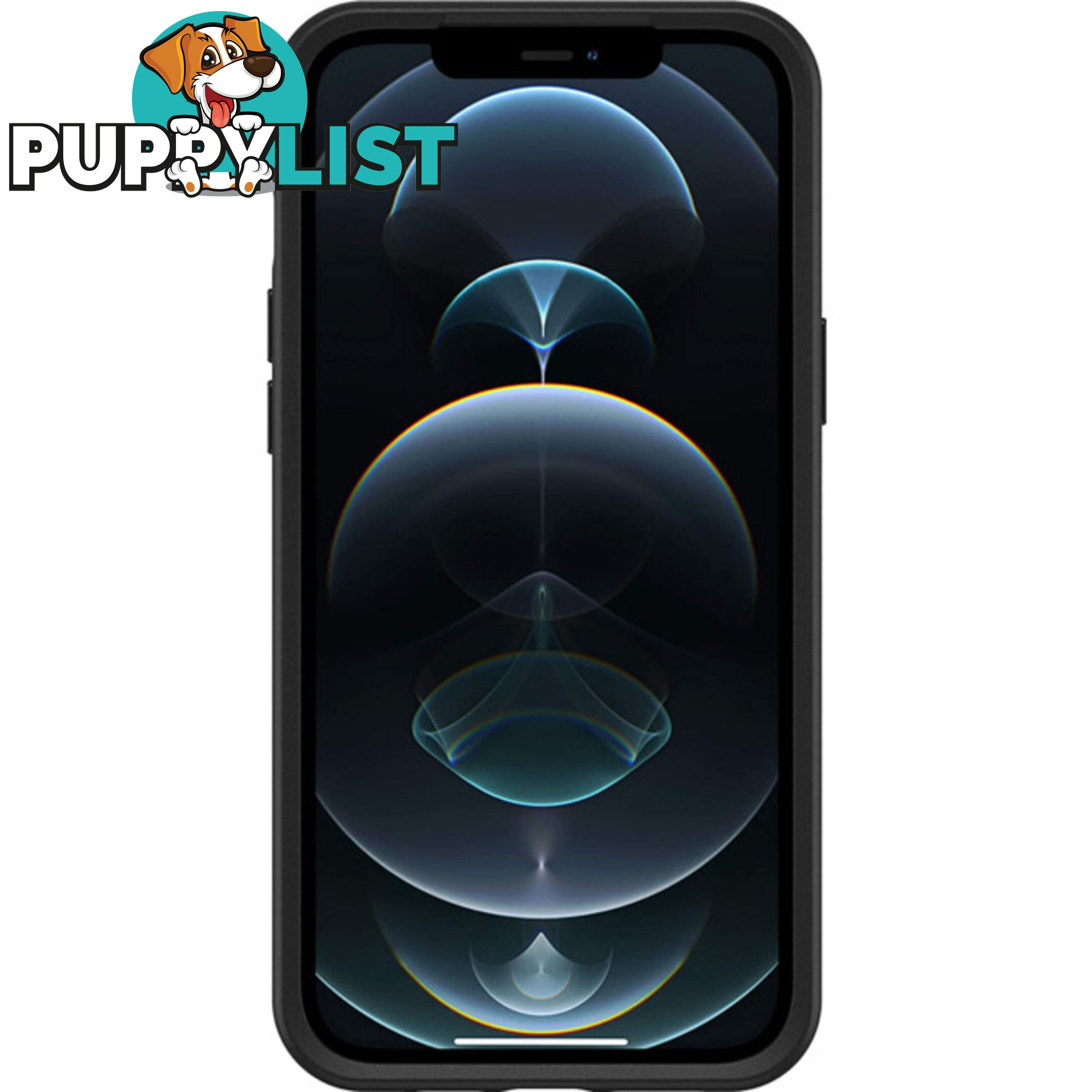 IPH12PMSB IPHONE 12 PRO MAX CASE BLACK SYMMETRY SERIES