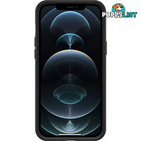 IPH12PMSB IPHONE 12 PRO MAX CASE BLACK SYMMETRY SERIES