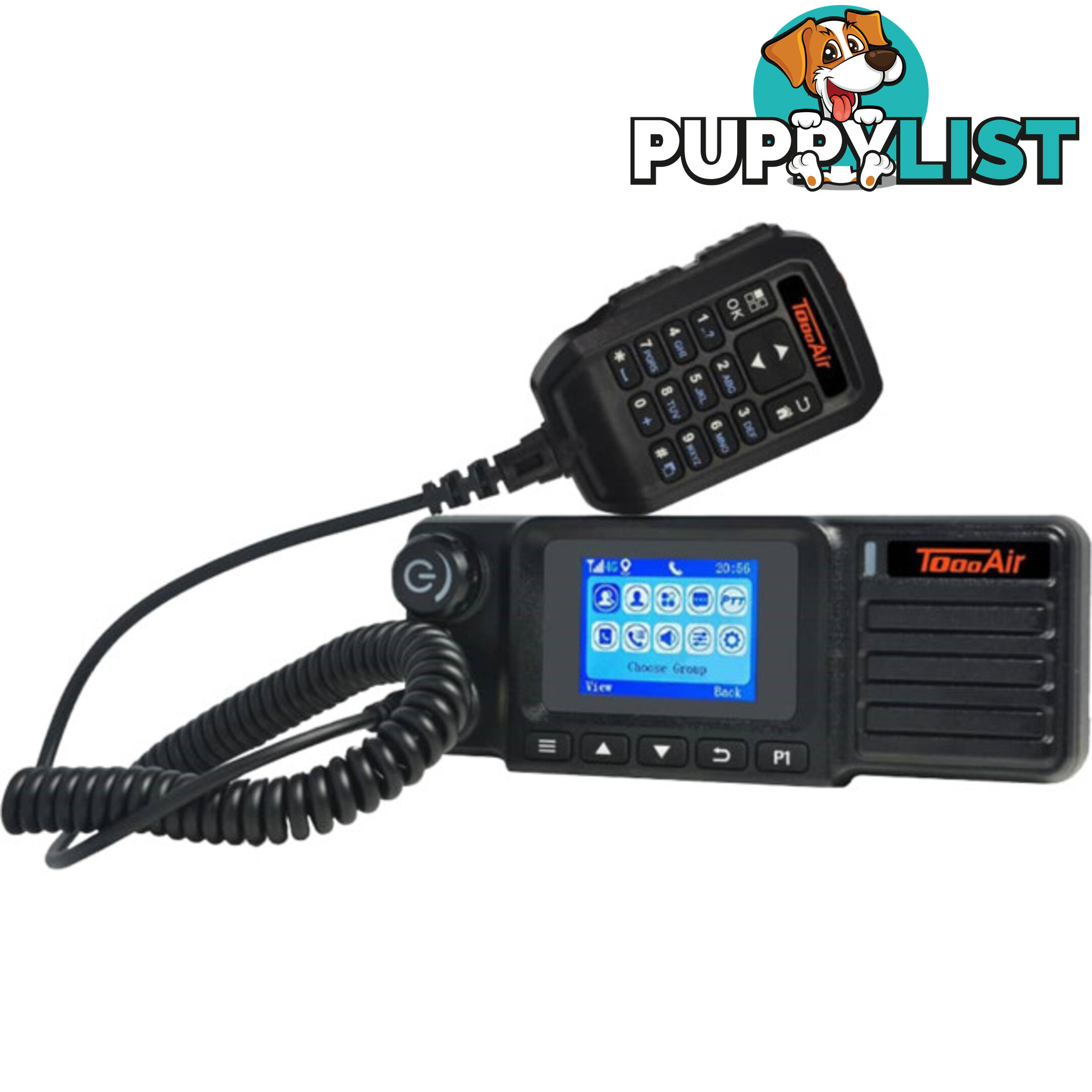 TA995 DUAL BAND IP 4G PTT AND 80CH UHF MOBILE RADIO