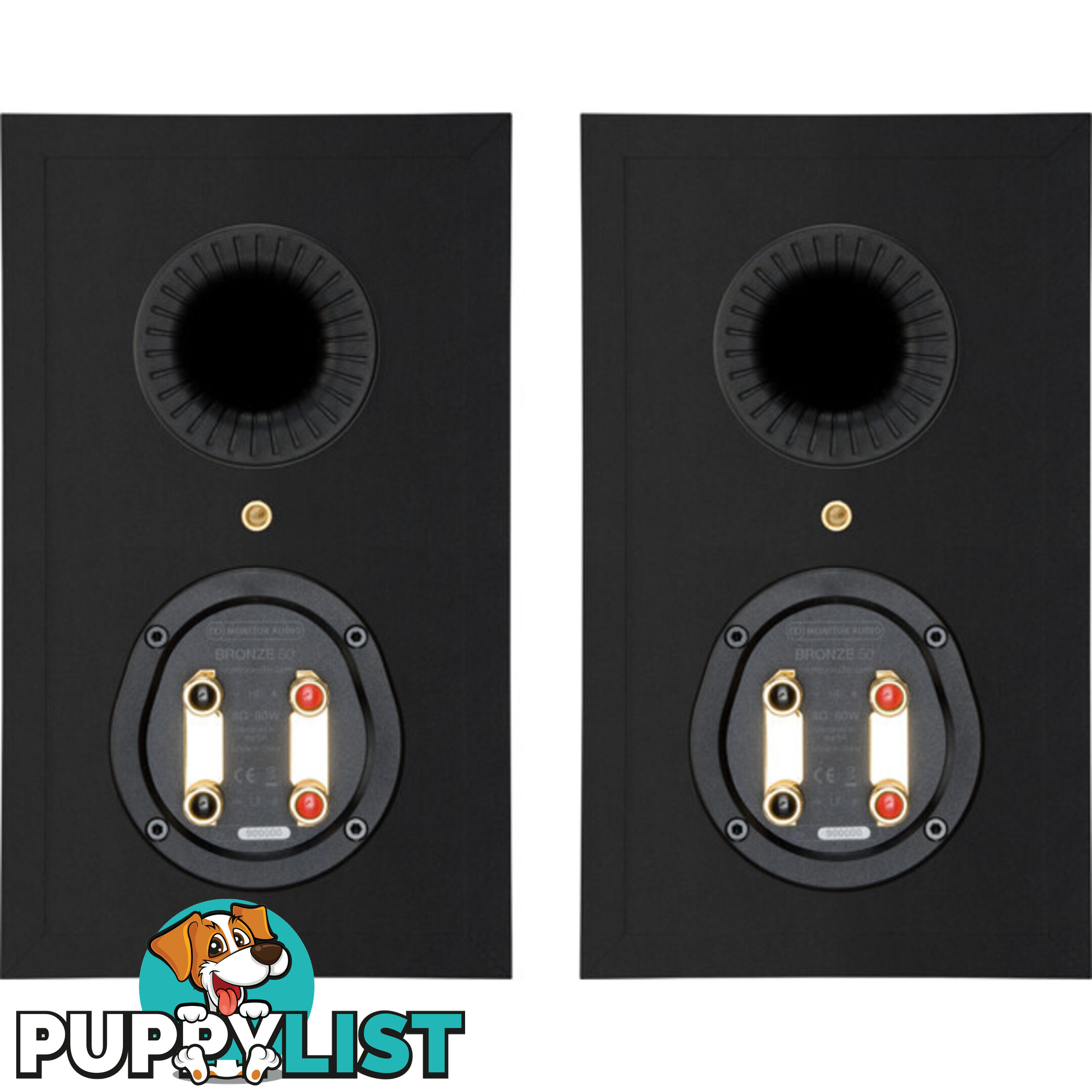 BRONZE50-BLK BLACK BRONZE 50 BOOKSHELF SPEAKER