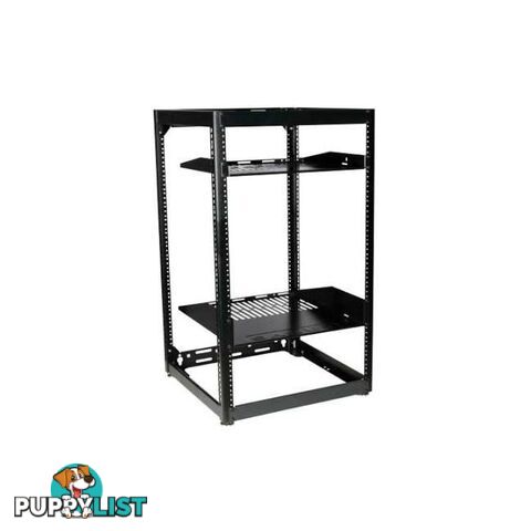 CFR1620 FLAT PACK 20RU SKELETON RACK INCL 1 X 1U AND 1 X 2U SHELF