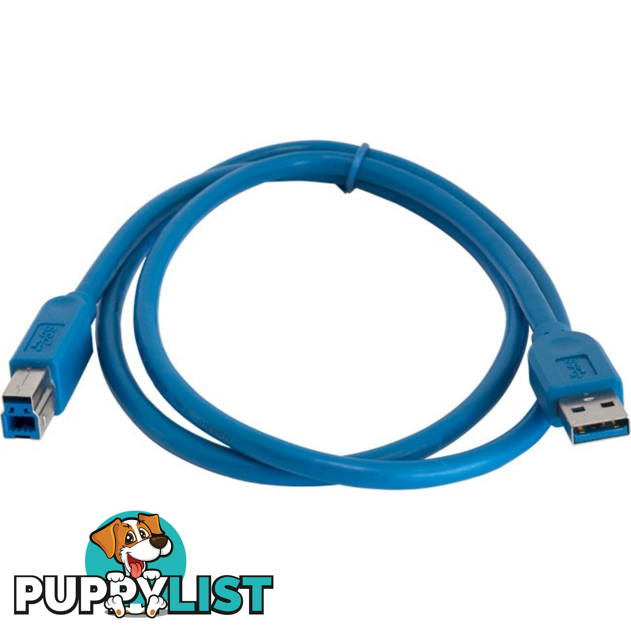 LC7261 USB3.0 USB-A PLUG TO USB-B 1M PLUG LEAD