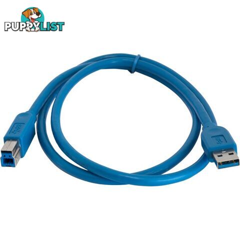 LC7261 USB3.0 USB-A PLUG TO USB-B 1M PLUG LEAD