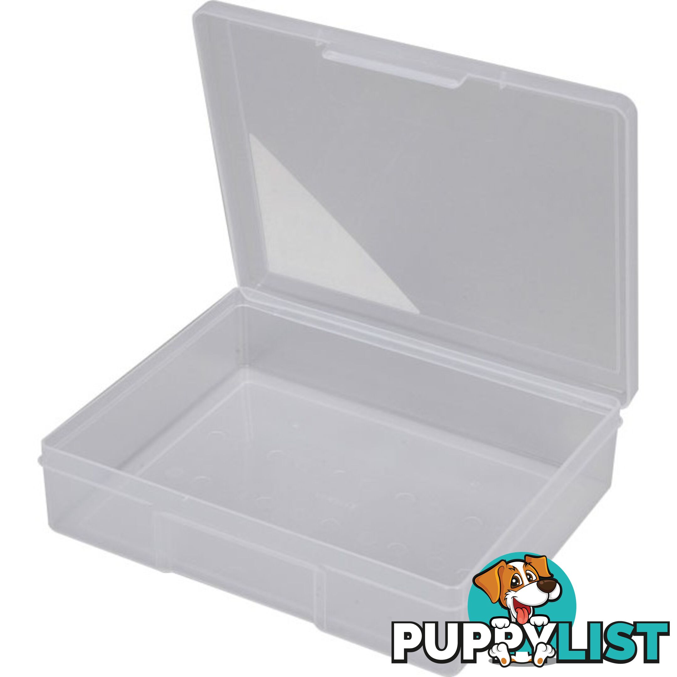 1H092 1 COMPARTMENT STORAGE BOX LARGE PLASTIC CASE