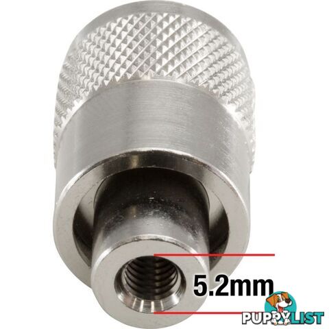 PG1660 UHF RG58 SCREW-ON PLUG 5.2MM TWIST ON -SUITS RG58 PL259