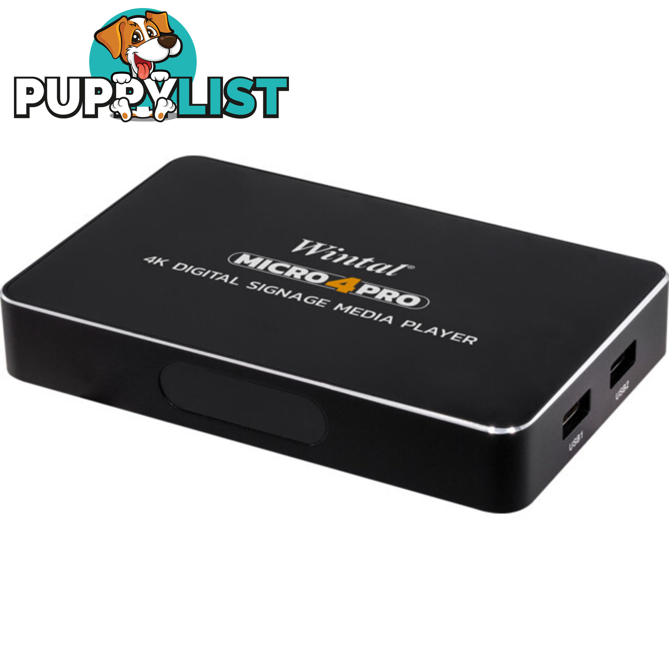 MICRO4PRO 4K DIGITAL SIGNAGE/MEDIA PLAYER WIFI FTP WATCHDOG IR AUTO RESUME USB MICRO SD