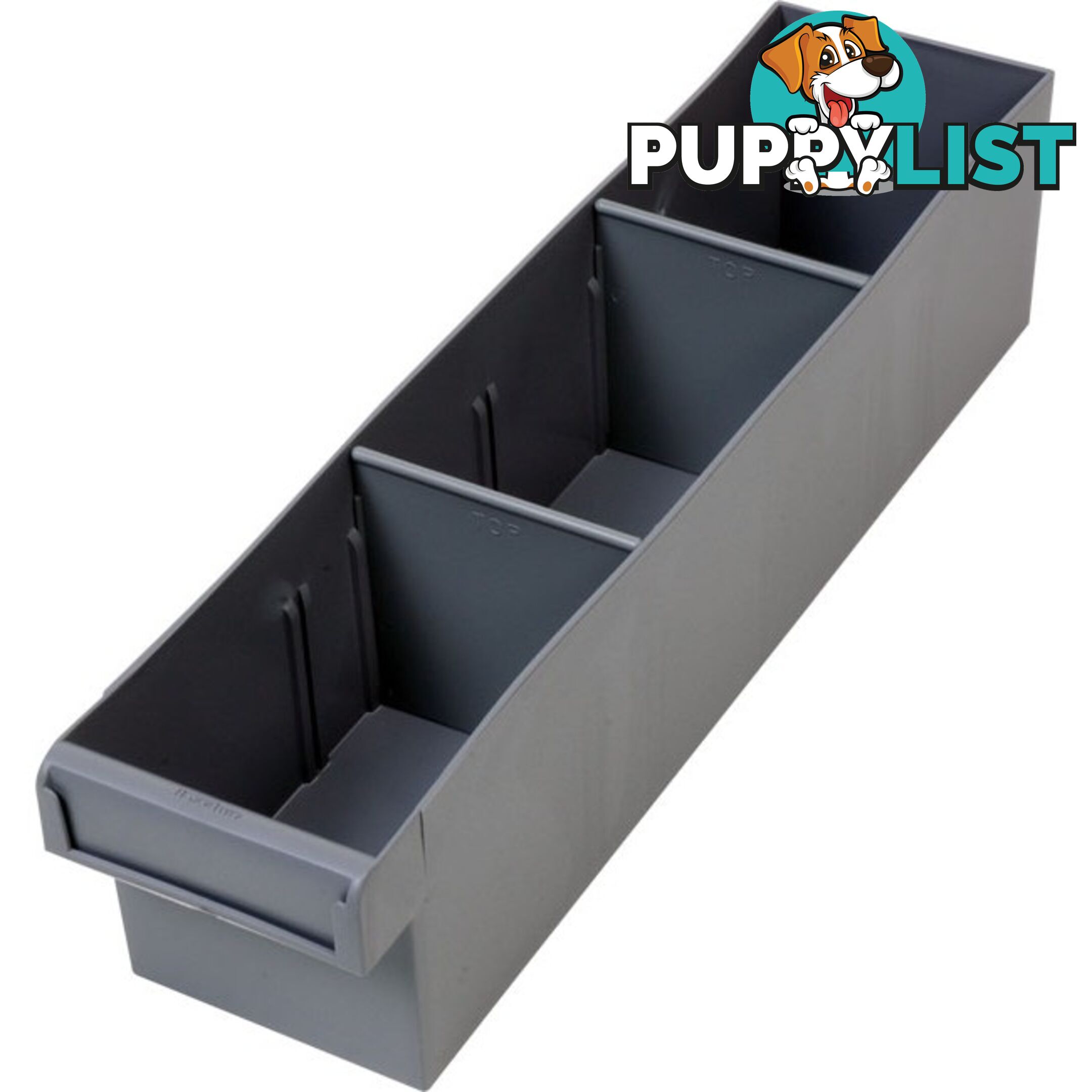 1H017GR 400MM MEDIUM SPARE PARTS TRAY STORAGE DRAWER WITH DIVIDERS