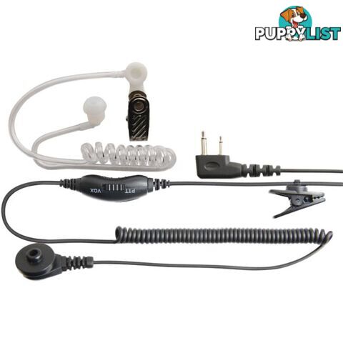 HS010 CLEAR EAR-TUBE SECURITY KIT SUIT TX665/675/685/6150 GME