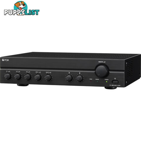 A2030D TOA 30W- 100V ONLY PA AMP 3X MIC, 2X AUX IP - VOX MUTING