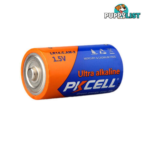 PK2PC 1.5V ULTRA ALKALINE C BATTERY 2PK LR14 ULTRA DIGITAL