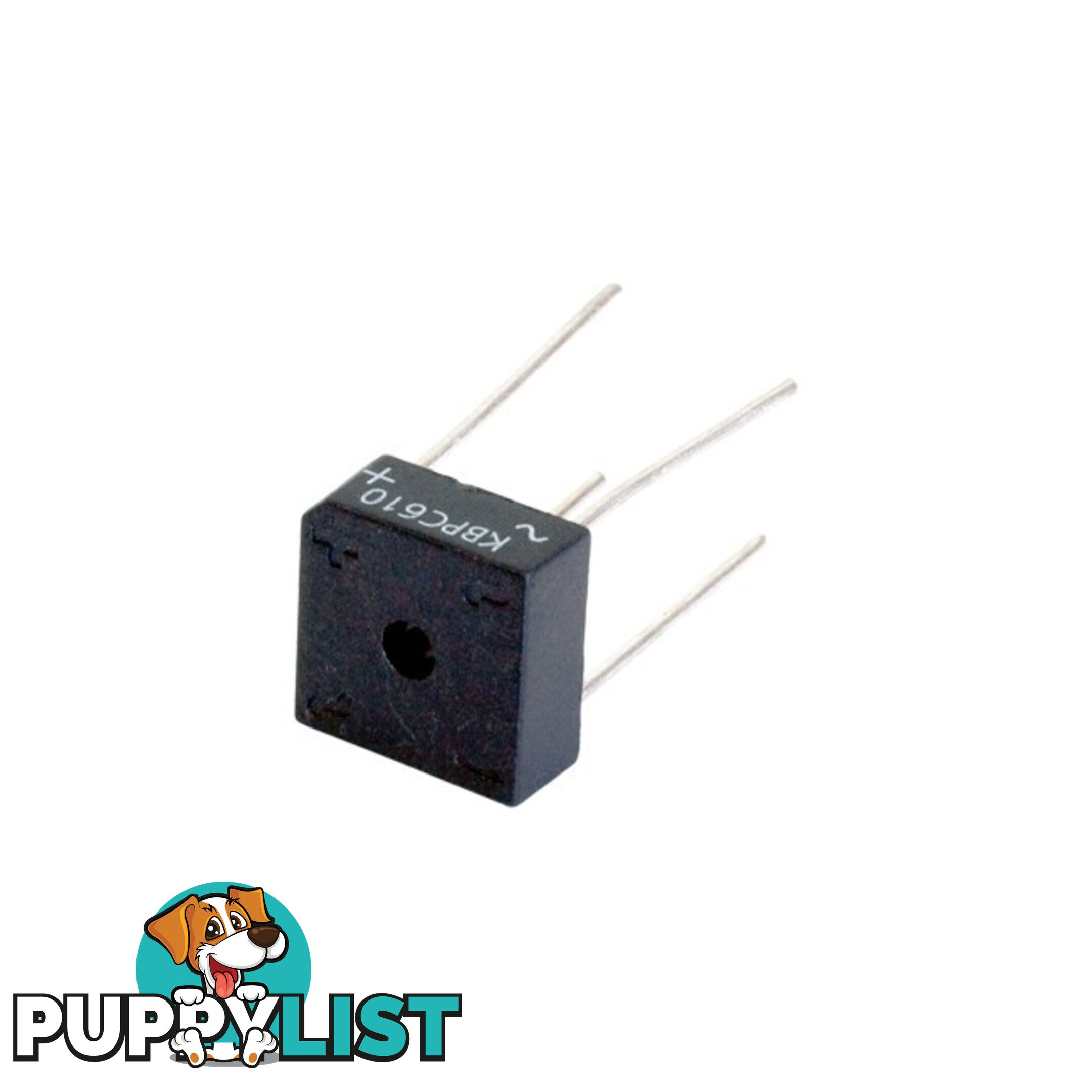 PBPC606 6AMP 600V BRIDGE RECTIFIER DIODE- DELETED USE 1000V EQUIV