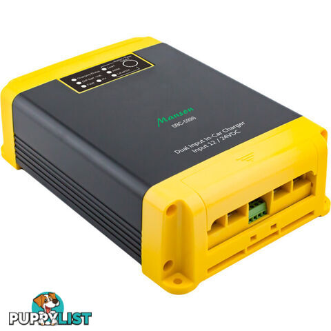 SBC5936 24V 12A DC-DC BATTERY CHARGER WITH DUAL INPUTS DC & SOLAR INPUTS AUTO SELECT 12V 24V