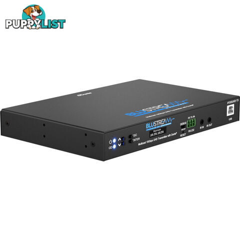 IP350UHDTX IP MULTICAST UHD 18GBPS VIDEO TRANSMITTER OVER 1GB 2CH DANTE AUDIO-IR, RS-232 & USB / KVM, POE- HDCP2.2