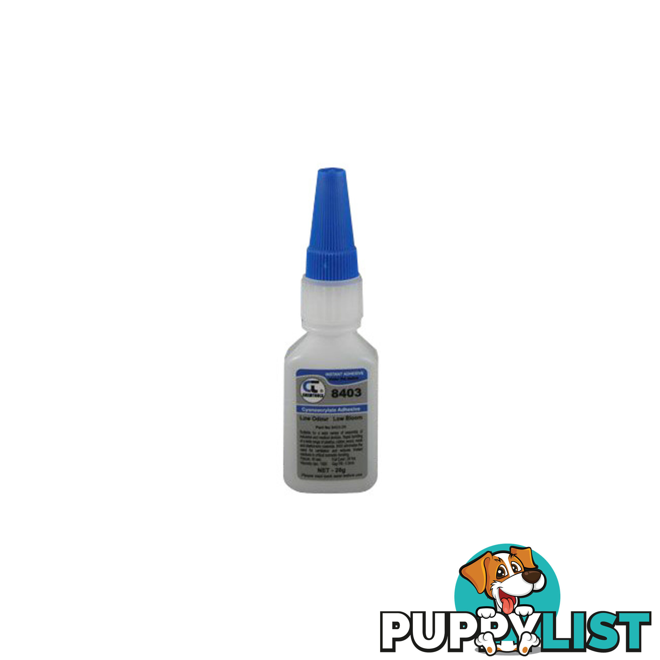 8403-20G 8403 LOW ODOUR/BLOOM ADHESIVE CYANOACRYLATE