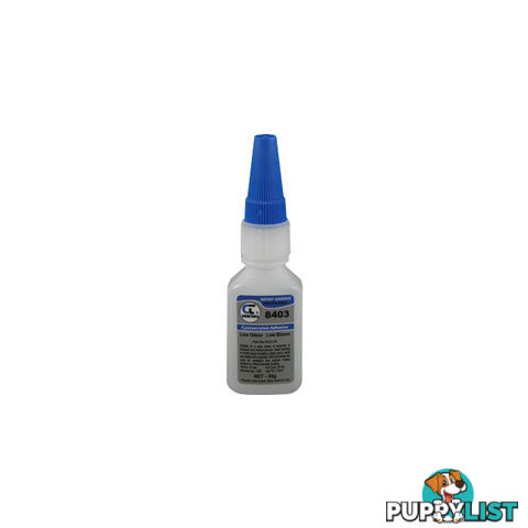 8403-20G 8403 LOW ODOUR/BLOOM ADHESIVE CYANOACRYLATE