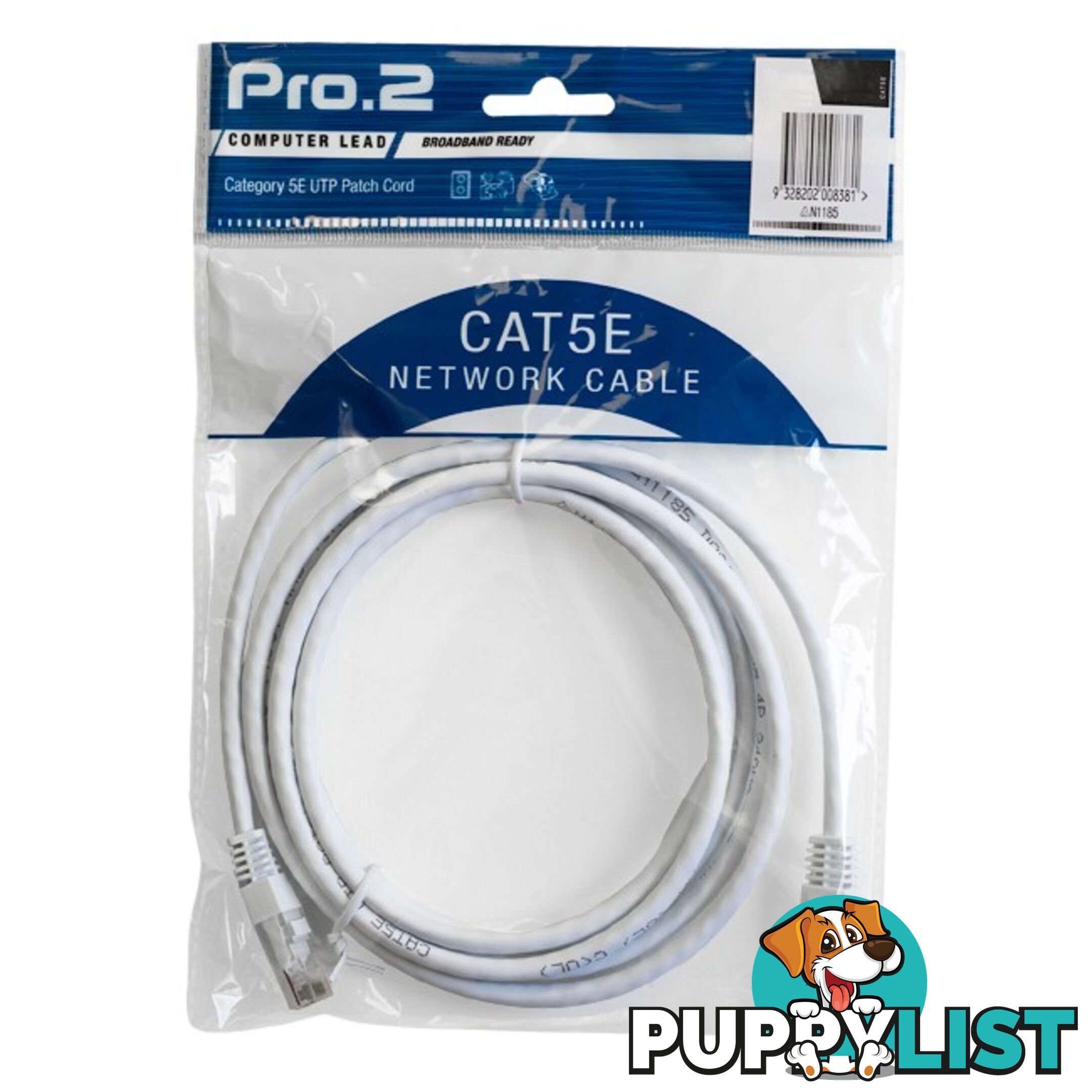 LC7237W 20M WHITE CAT5E PATCH LEAD