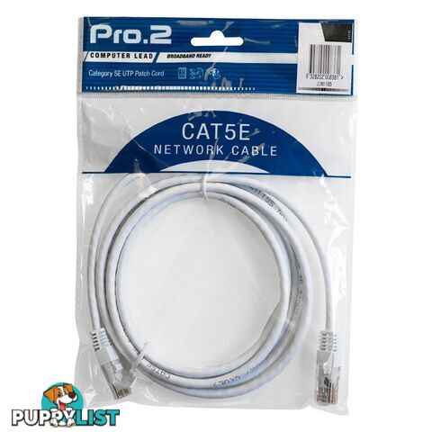 LC7237W 20M WHITE CAT5E PATCH LEAD