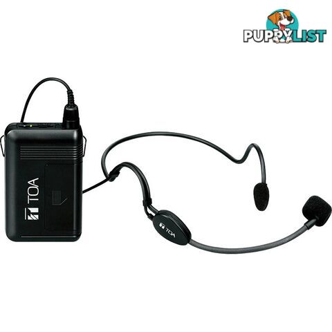 WM5325H WIRELESS HEADSET MICROPHONE F01 BAND - 636-666MHZ - TOA