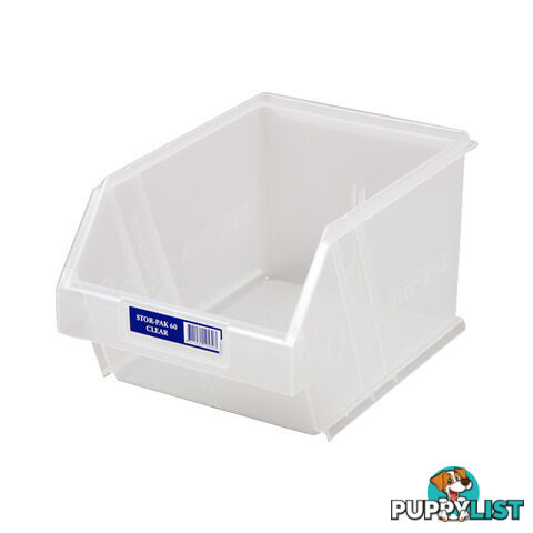 STB60C MEDIUM STORAGE DRAWER CLEAR STOR-PAK CONTAINERS