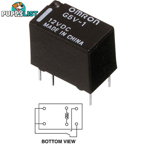 FBR211CD012 12V DC 2A MINI RELAY FUJITSU SINGLE POLE DOUBLE THROW