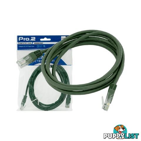 LC7145G 20M GREEN CAT5E PATCH LEAD PRO2