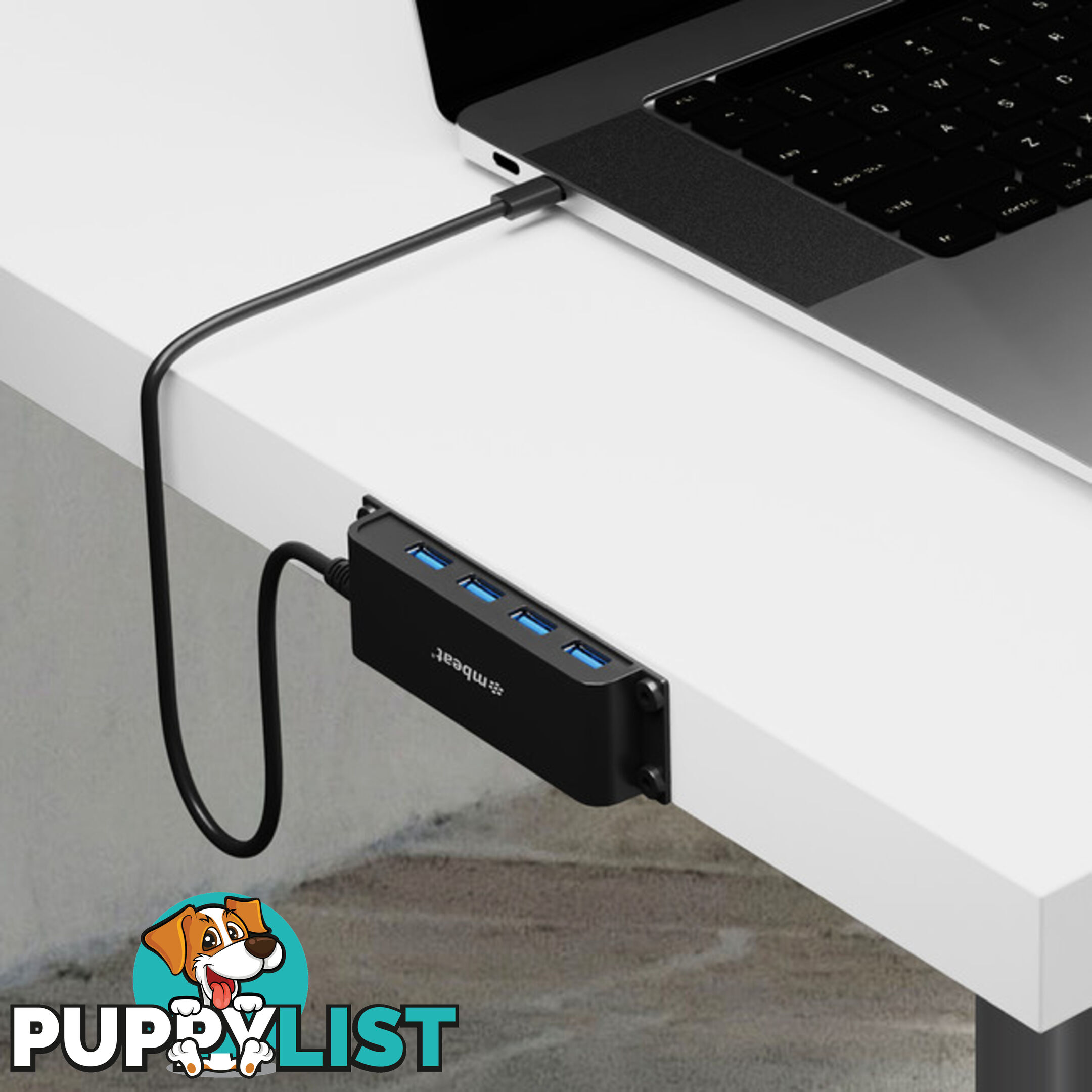 HUBE04 MOUNTABLE 4 PORT USB-C HUB