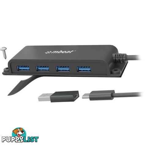 HUBE04 MOUNTABLE 4 PORT USB-C HUB