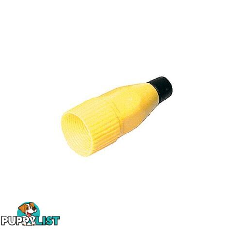 PD5226 XLR PLASTIC BACKSHELL YELLOW