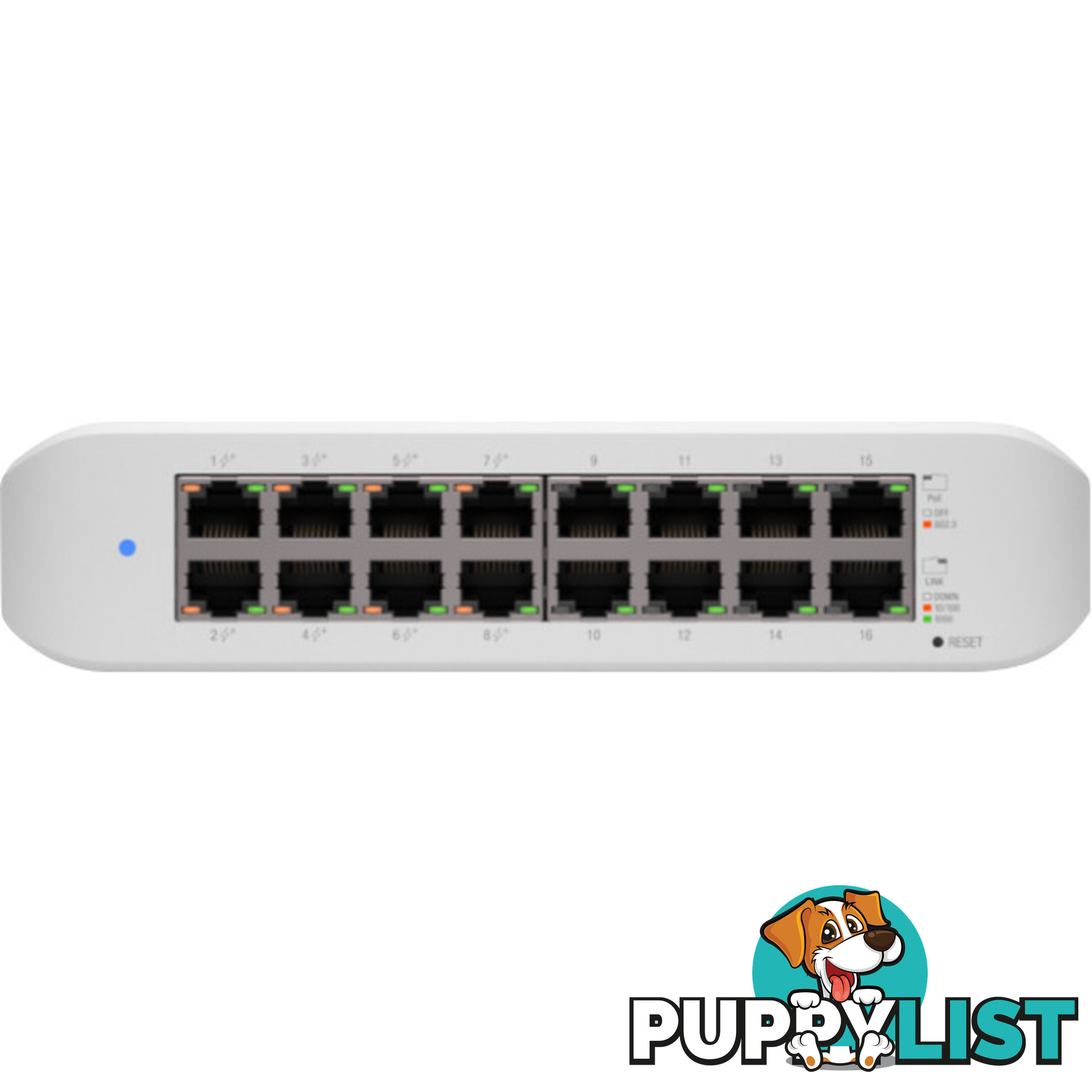 USW-LITE-16-POE UNIFI 16 PORT GIGA POE SWITCH LAYER 2