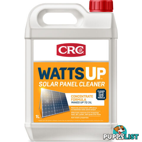 WATTSUP SOLAR PANEL CLEANER 1L CONCENTRATE