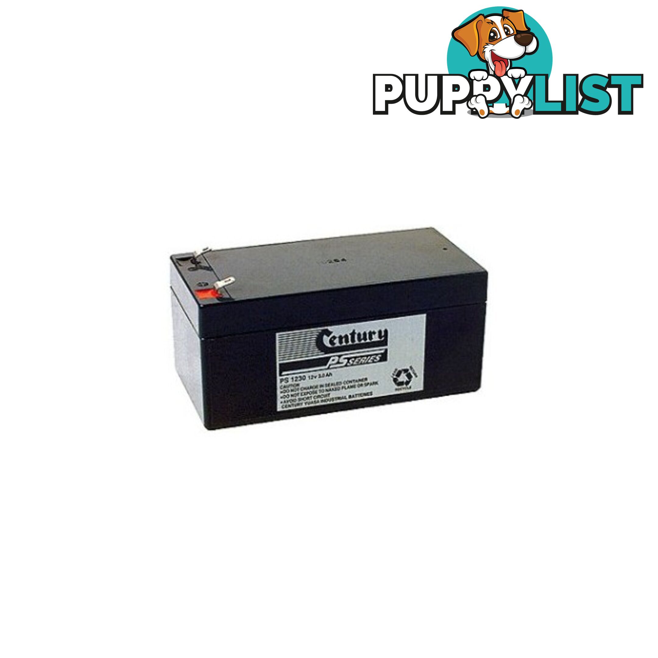 PS1232 12V 3.2AMP CENTURY SLA BATTERY SEALED LEAD ACID - PS SERIES