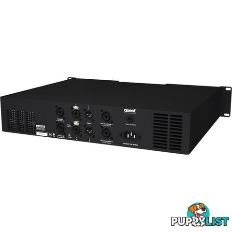 QM1000P 3 CHANNEL POWER AMP 2 X 300W AND 1 X 660W