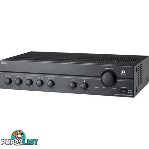 A2060D TOA 60W - 100V ONLY PA AMP 3X MIC, 2X AUX IP - VOX MUTING