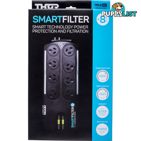 B8F THOR SMART FILTER 8 SMART TECH POWER PROTECTION & FILTRATION