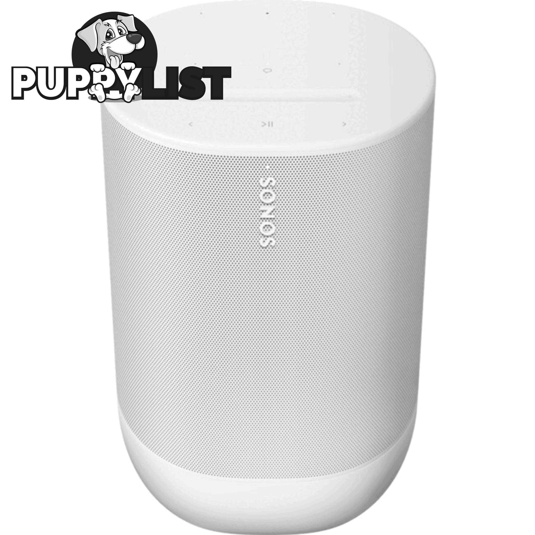 MOVE2WH BLUETOOTH & WIFI PORTABLE HOME SPEAKER APPLE AIRPLAY2- LUNAR WHITE