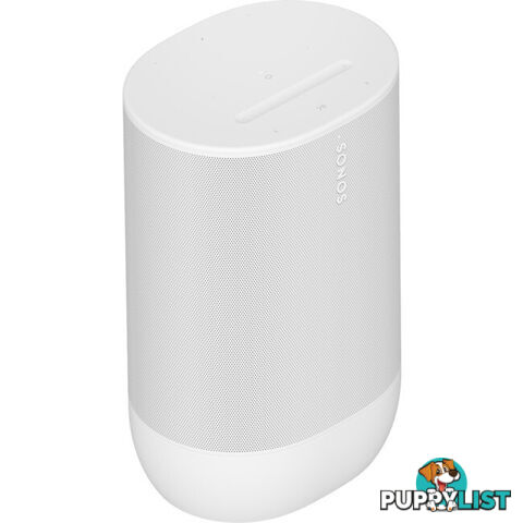 MOVE2WH BLUETOOTH & WIFI PORTABLE HOME SPEAKER APPLE AIRPLAY2- LUNAR WHITE