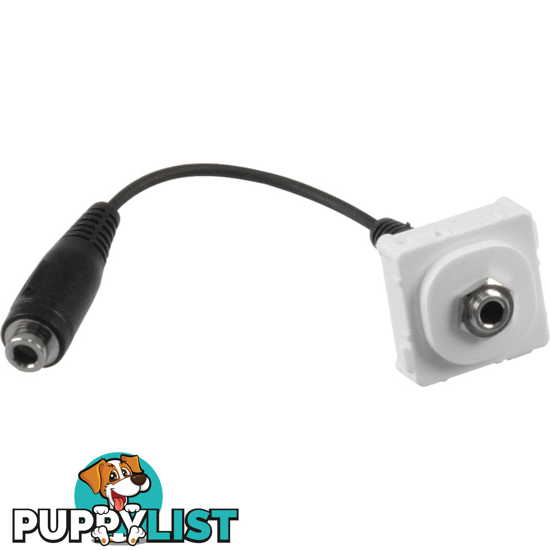 PK4630 3.5MM FLEXIBLE STEREO SOCKET INSERT TO SUIT CLIPSAL