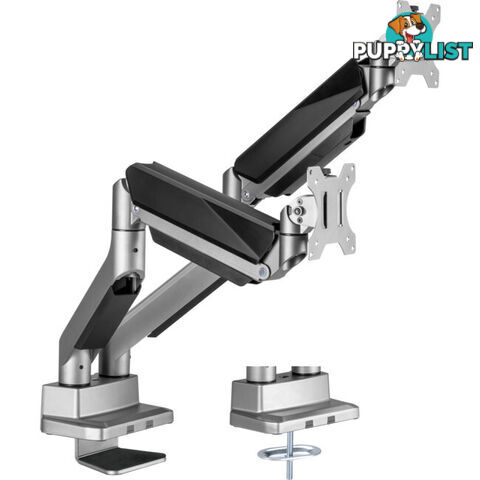 DGS01Y HEAVY DUTY GAS SPRING DUAL MONITOR ARM ACTIVIVA