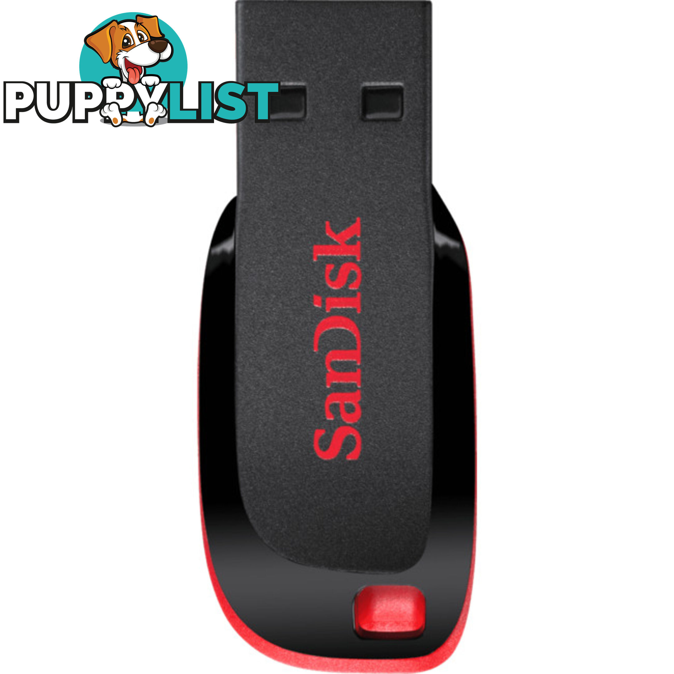 FD128GBSD 128GB USB 2.0 FLASH DRIVE SANDISK CRUZER BLADE CZ50