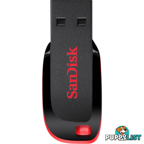 FD128GBSD 128GB USB 2.0 FLASH DRIVE SANDISK CRUZER BLADE CZ50