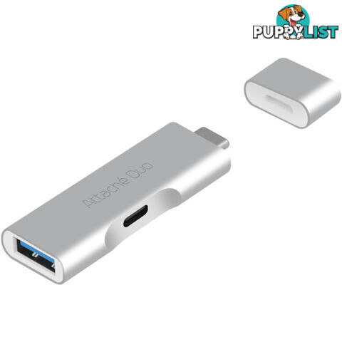 UTC02 DUO USB-C TO USB 3.1 ADAPTOR TYPE-C CHARGER ATTACHE