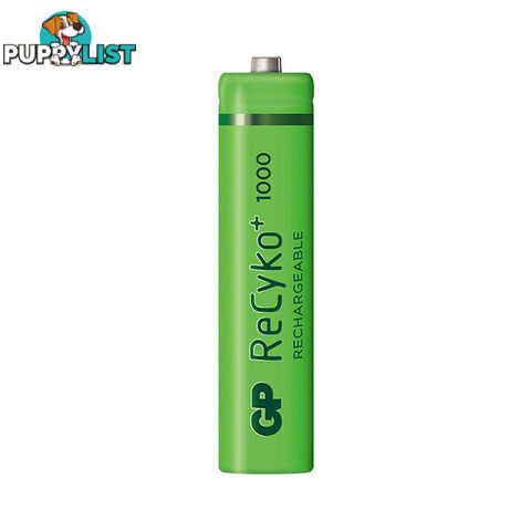 GP4AAA1000 RECYKO 950MAH AAA 4PK RECHARGEABLE BATTERIES GP