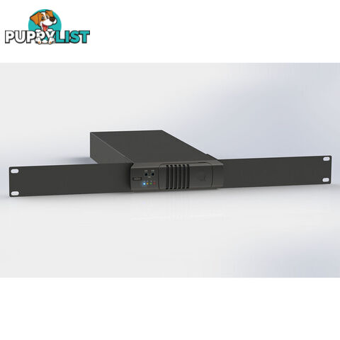 QX300A 2X 150W 1RU -1/3 SPACE COMMERCIAL POWER AMPLIFIER AUTO LOAD SENSING: 4-16 OHM, 70V-100V LNE