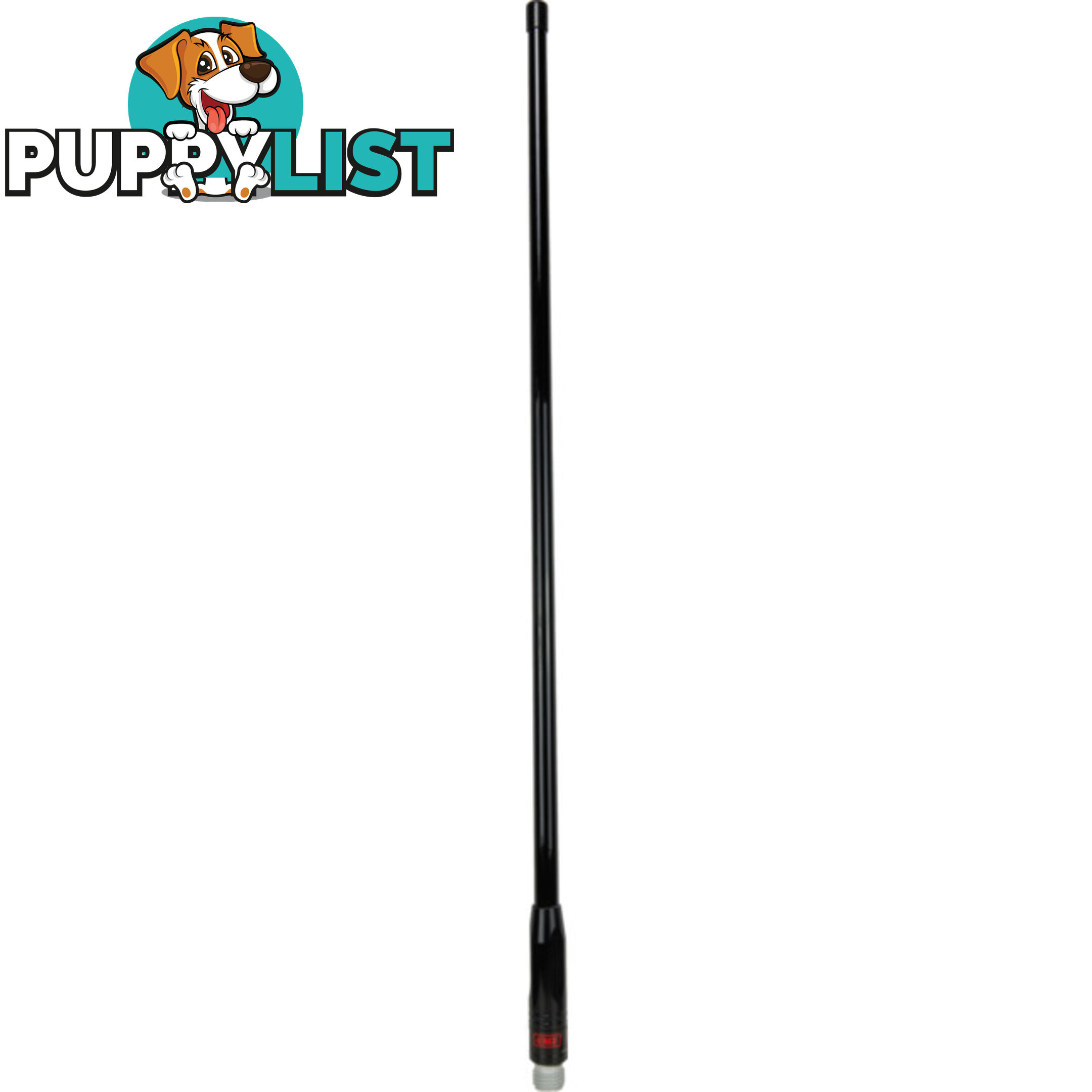 AW4705B 6.6DB ANTENNA WHIP ONLY BLACK