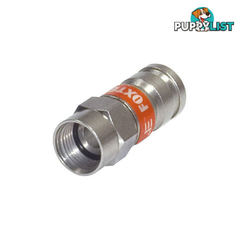 PR1000 'F' RG6 COMPRESSION CONNECTOR FOXTEL APPROVED F30574