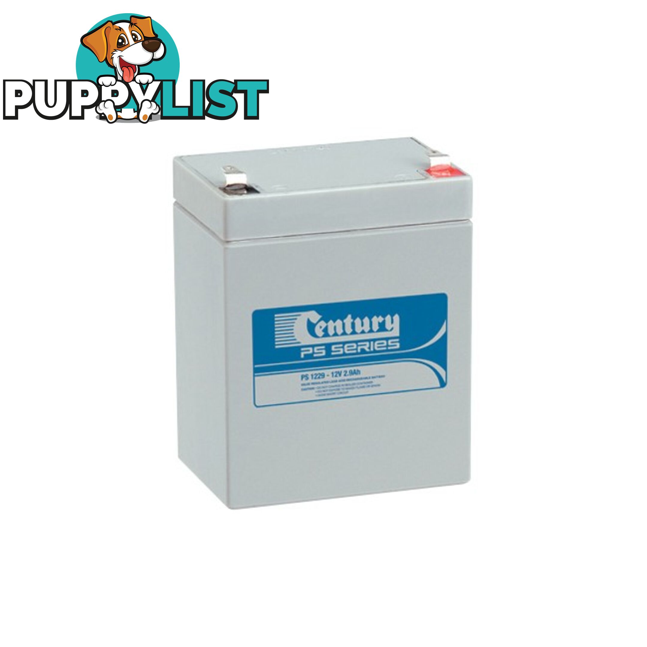 PS1229 12V 2.9AMP CENTURY SLA BATTERY SEALED LEAD ACID - PS SERIES