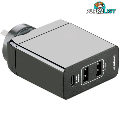 PD45 USB-C 45W WORLD TRAVEL CHARGER POWER DELIVERY GORILLA POWER