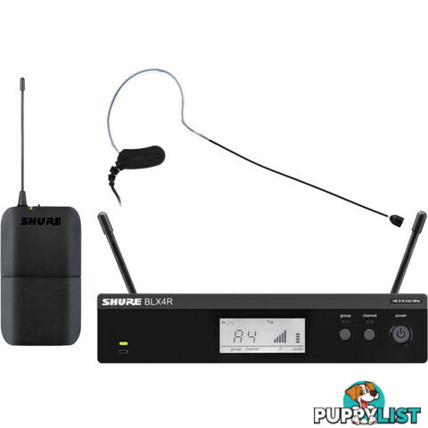 BLX14RM53-M17 WIRELESS 1/2R HEADWORN MIC SYS BLX1 TX, BLX14RX, MX153 MIC