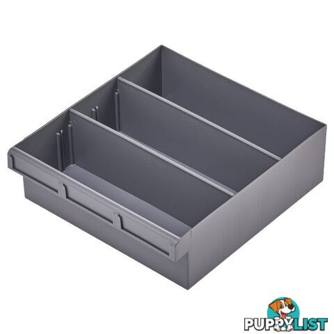 1H230 GREY 300MM SPARE PARTS TRAY 300 W X 300 D X 100MM H